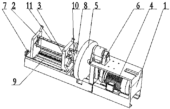 A high-efficiency cycle impact low-stress precision cutting machine