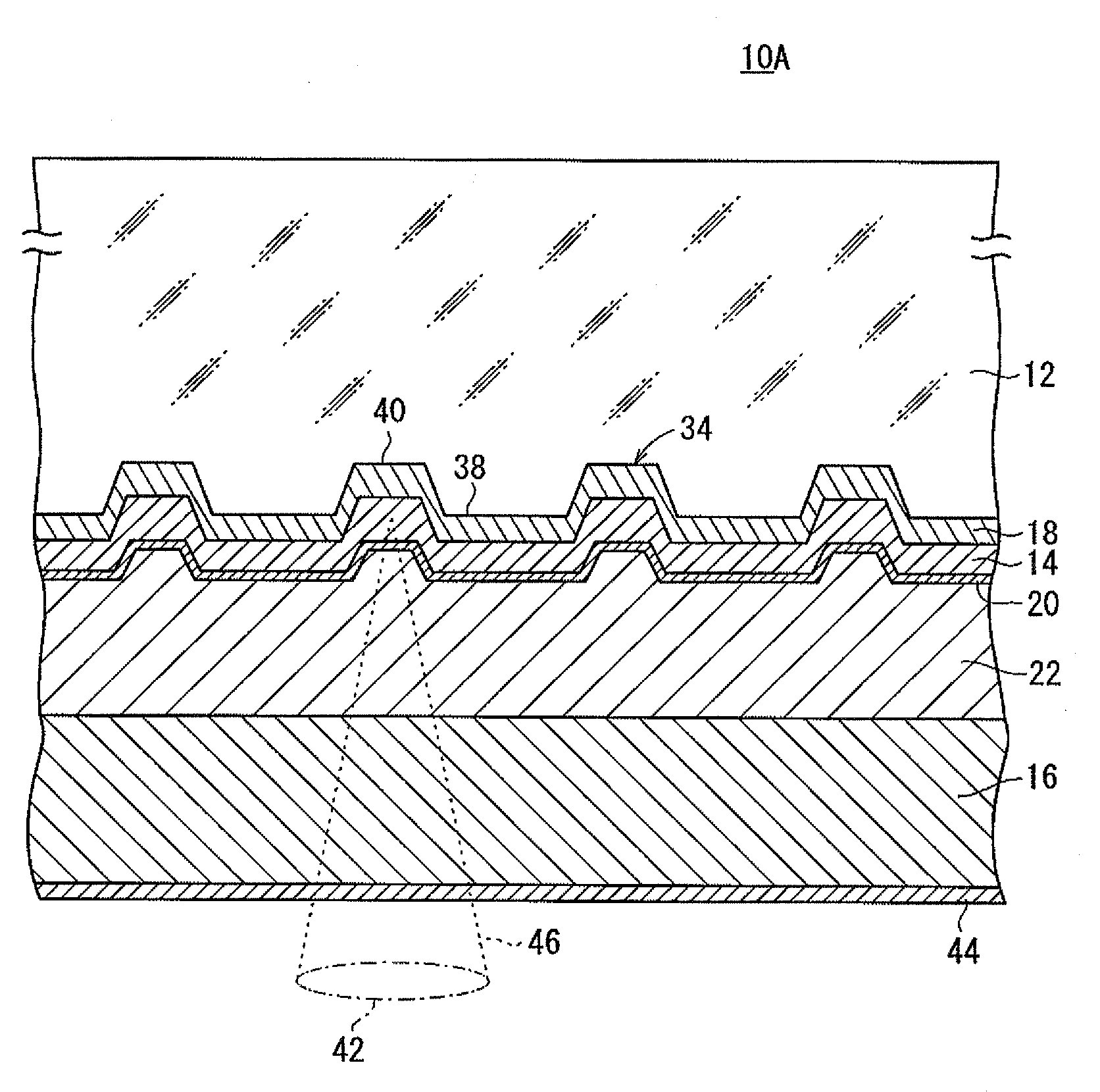 Optical information recording medium, method of recording and reproducing information, and azo metal complex dye