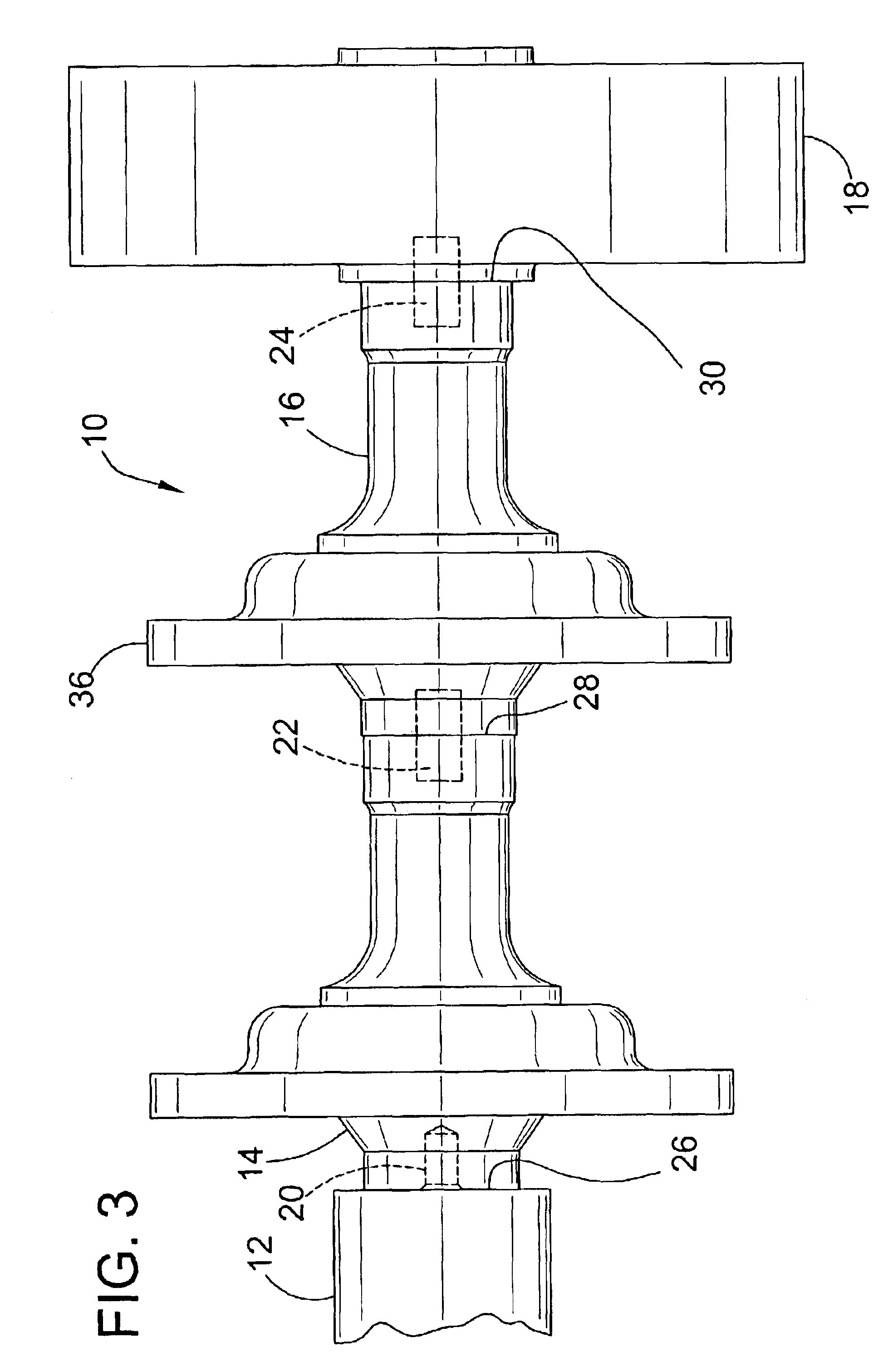 Ultrasonic horn with isotropic breathing characteristics