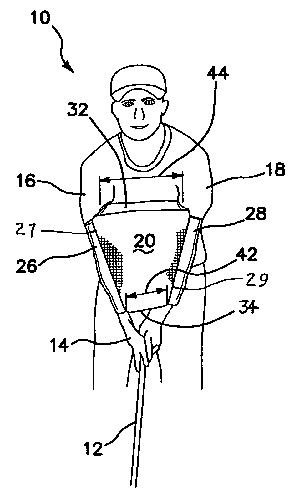 Golf swing formation aid