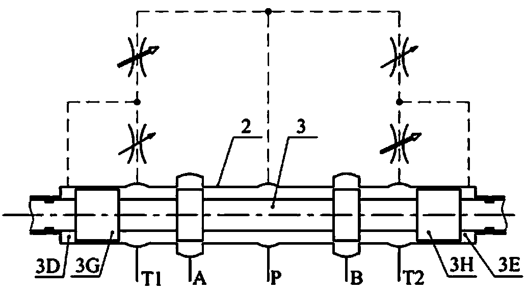 High-flow high-frequency-response digital valve capable of rotating and being controlled in parallel