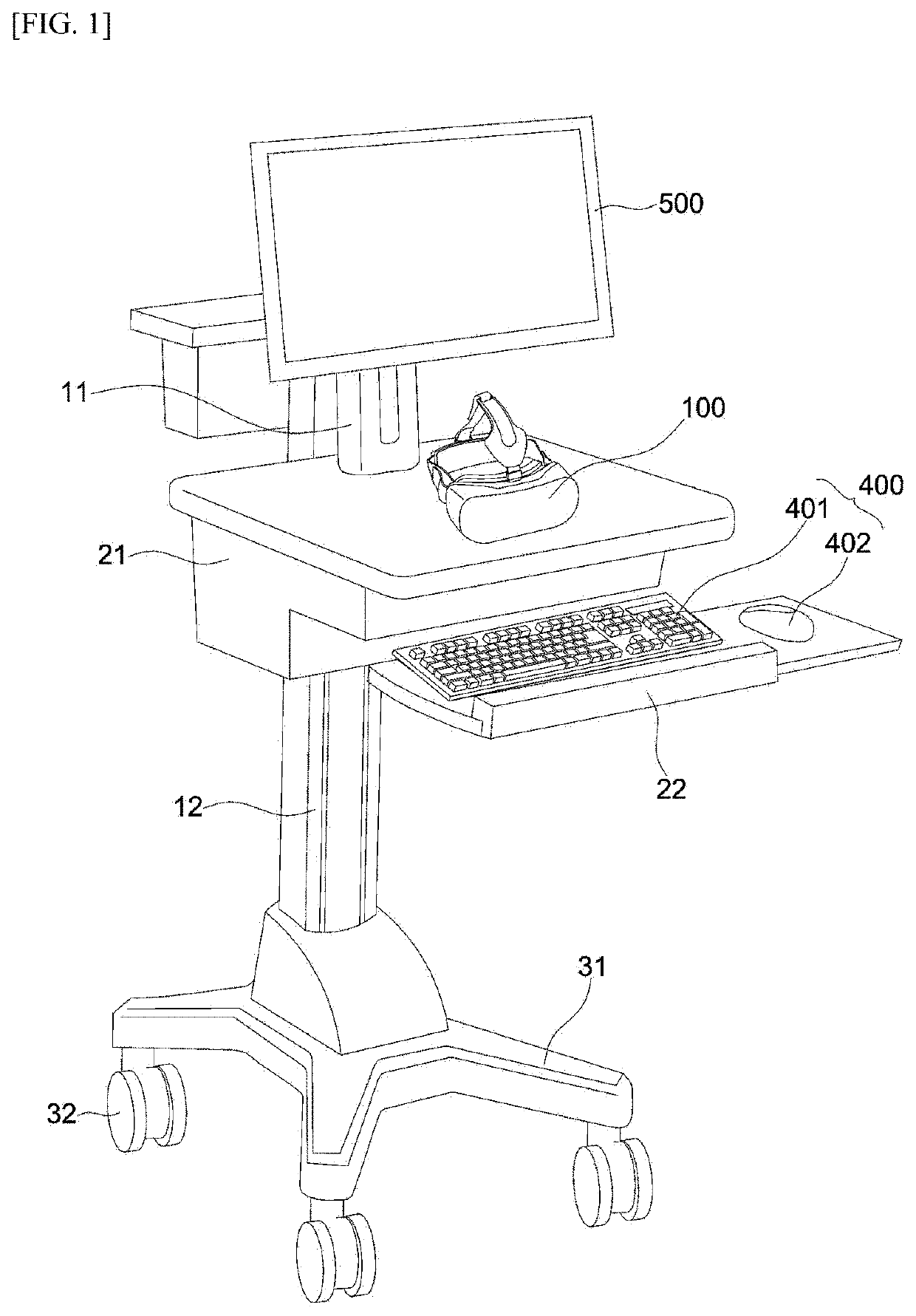 Visual field examination method and system based on virtual reality