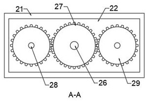 Concrete ground flatness detection device for building construction