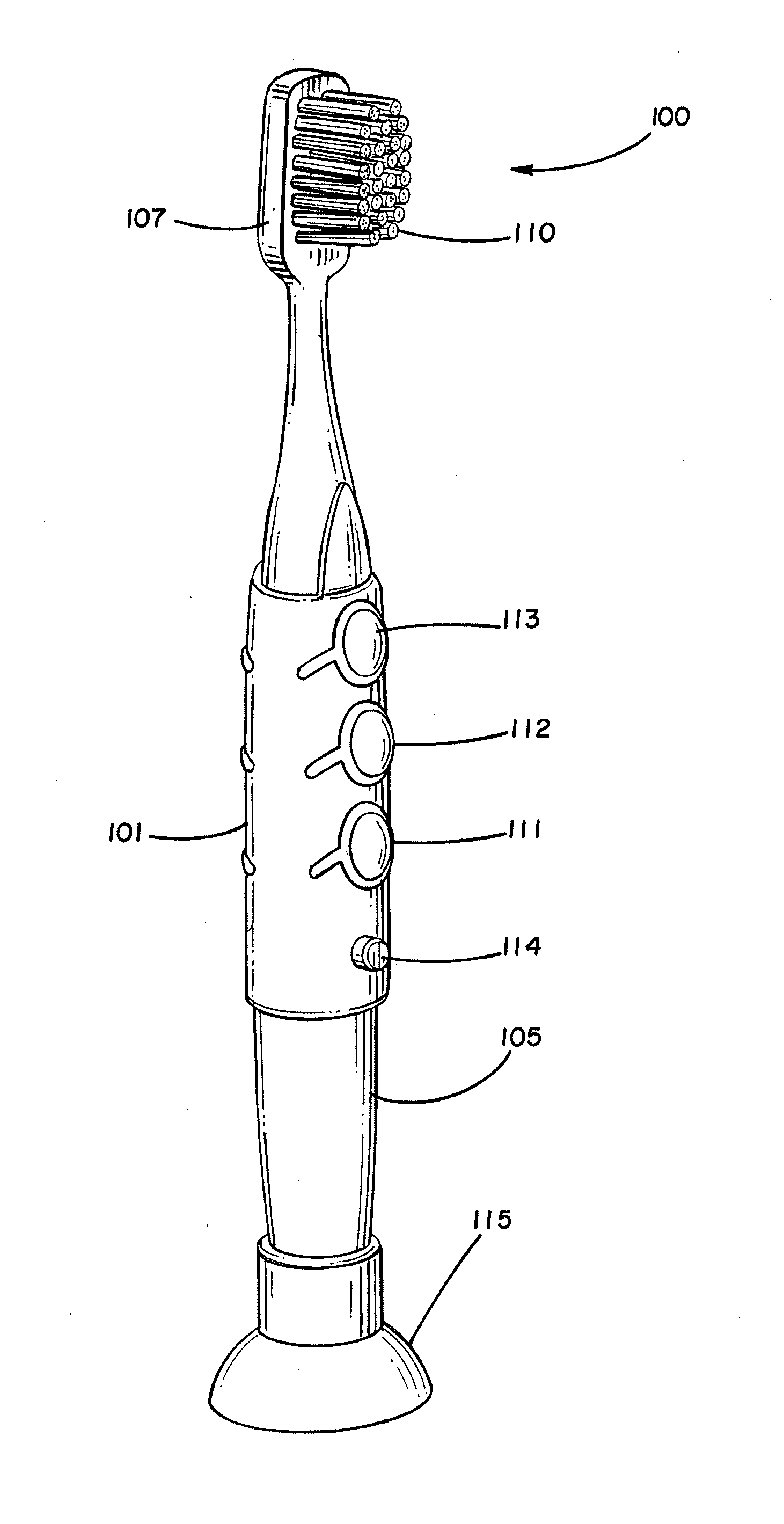 Illuminated multi-light flashing toothbrush and method of use