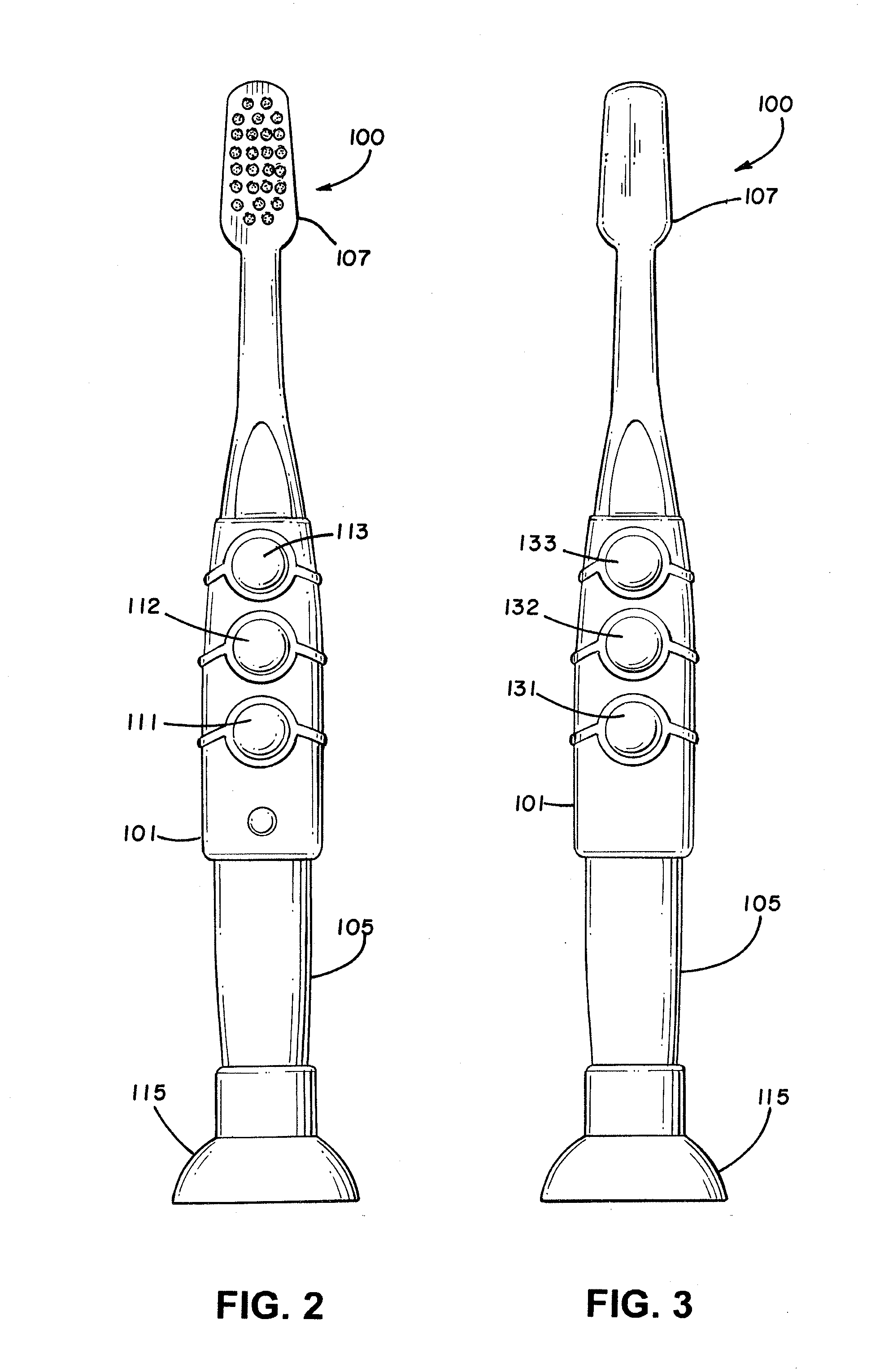 Illuminated multi-light flashing toothbrush and method of use