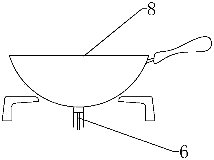 Control method for embedded dry-burning prevention temperature sensor