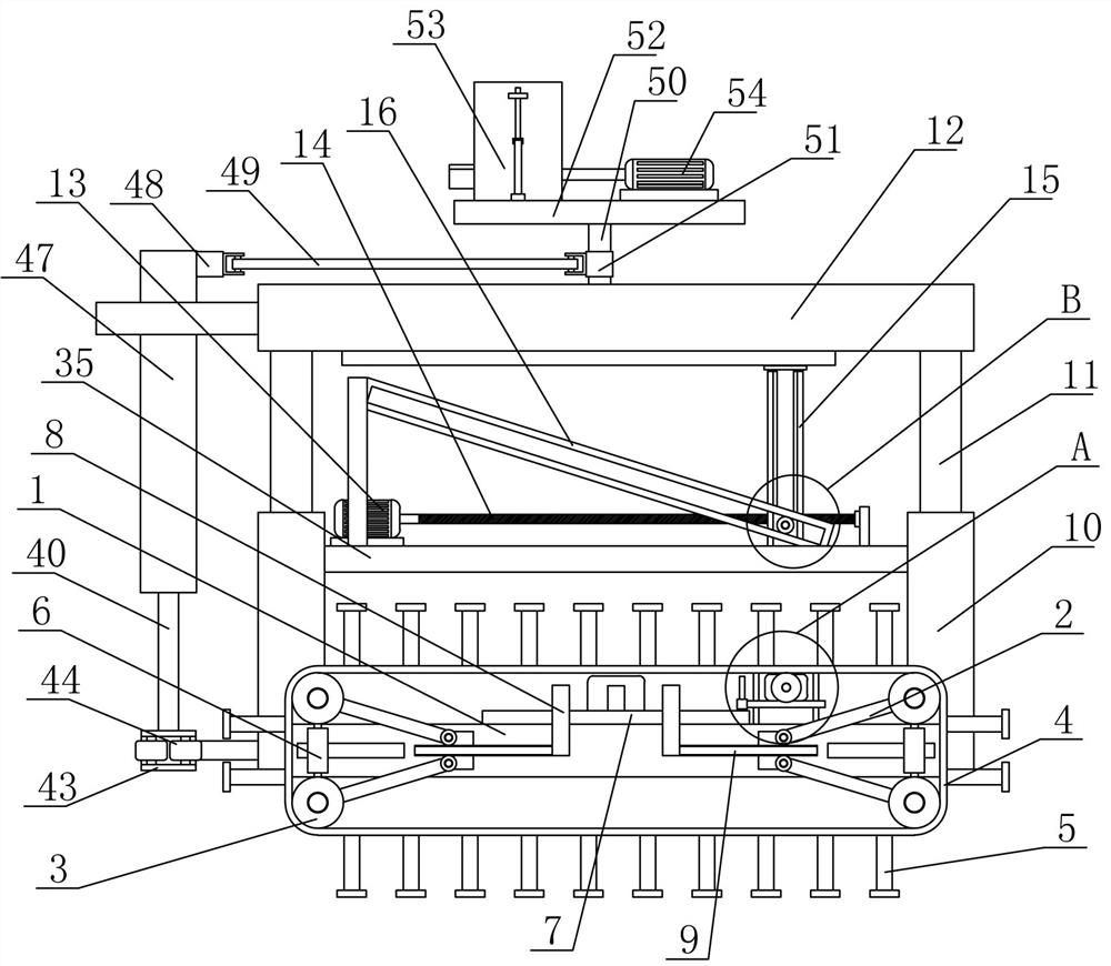 A walking mechanism of an underwater inspection robot and its application method