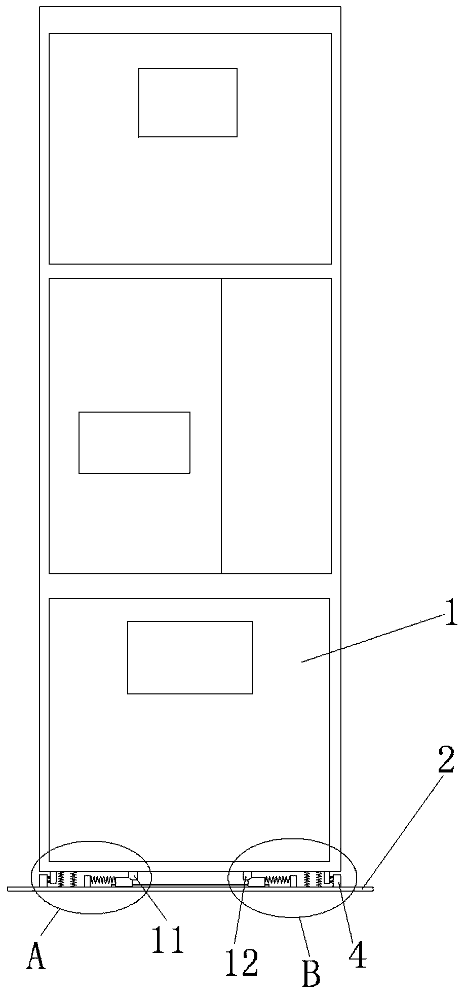 Bus low residual voltage protection device for power transmission and transformation system