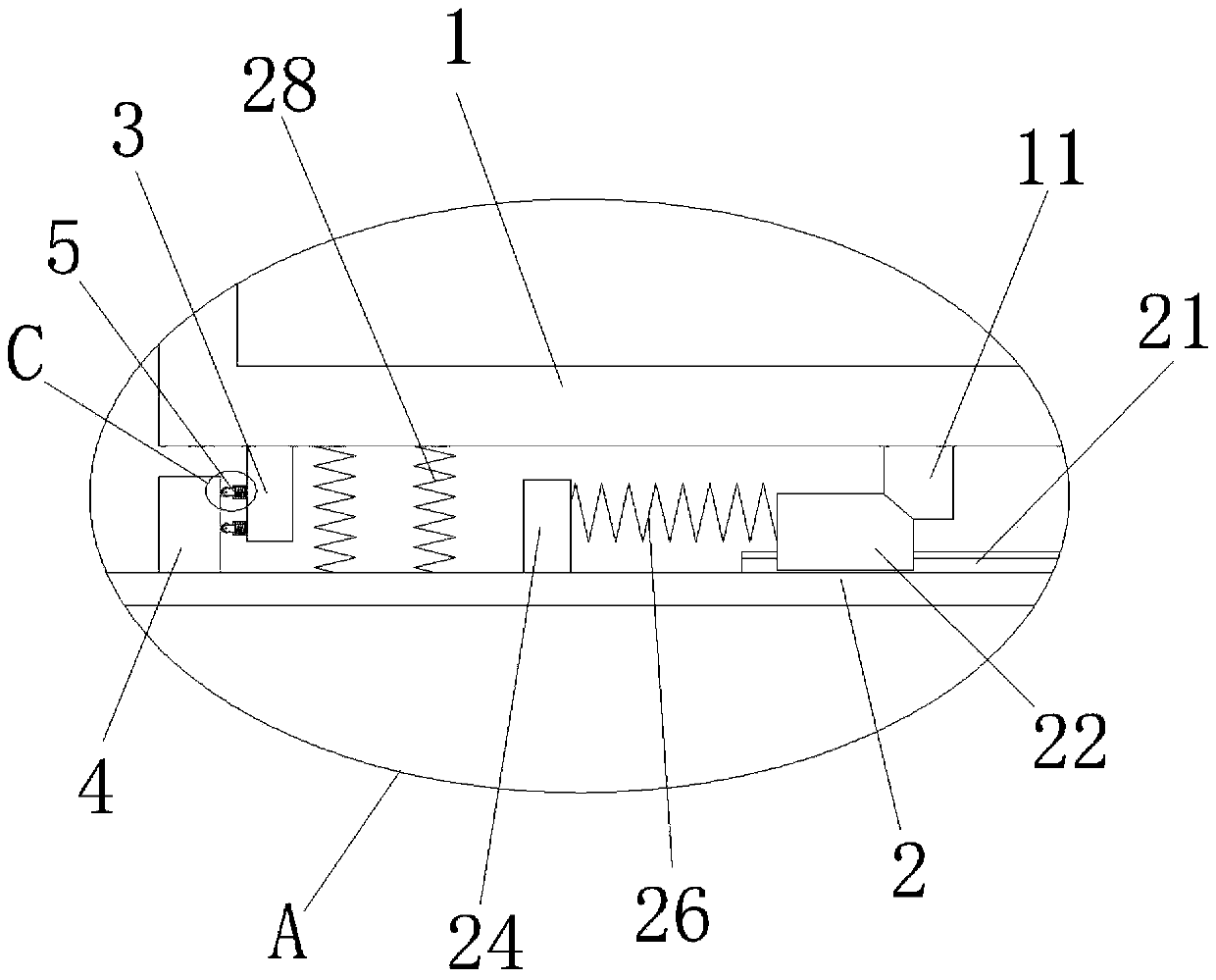 Bus low residual voltage protection device for power transmission and transformation system