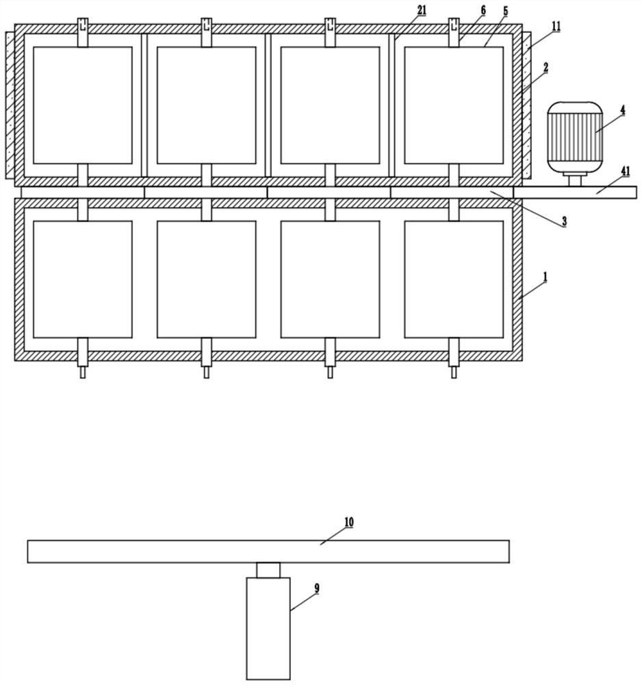 Cleaning device for screen production