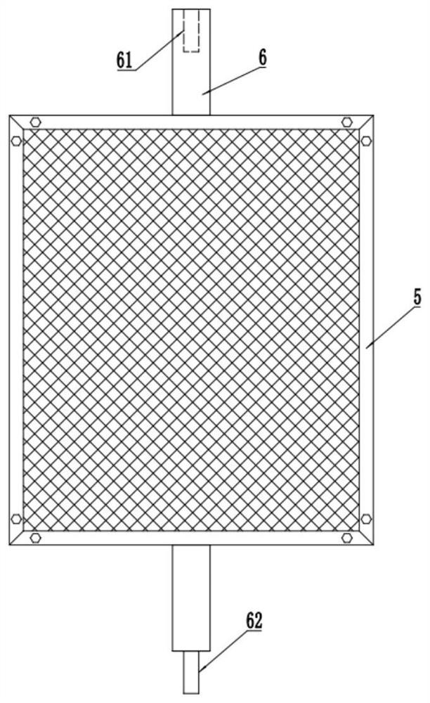 Cleaning device for screen production