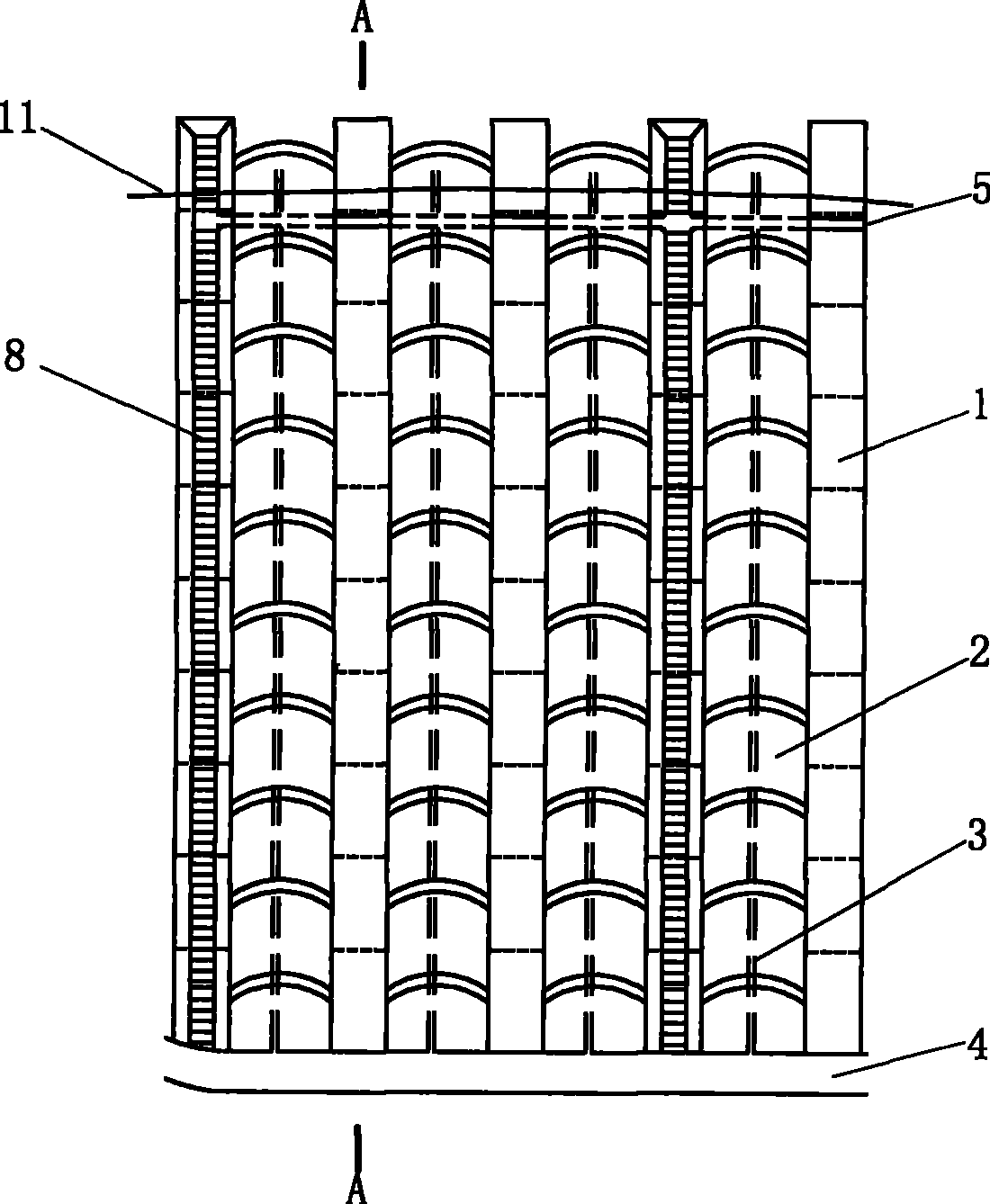 Method for preventing and managing rock/upper side slope