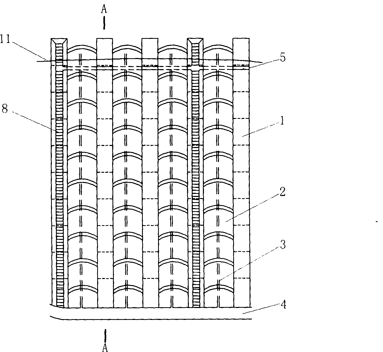 Method for preventing and managing rock/upper side slope