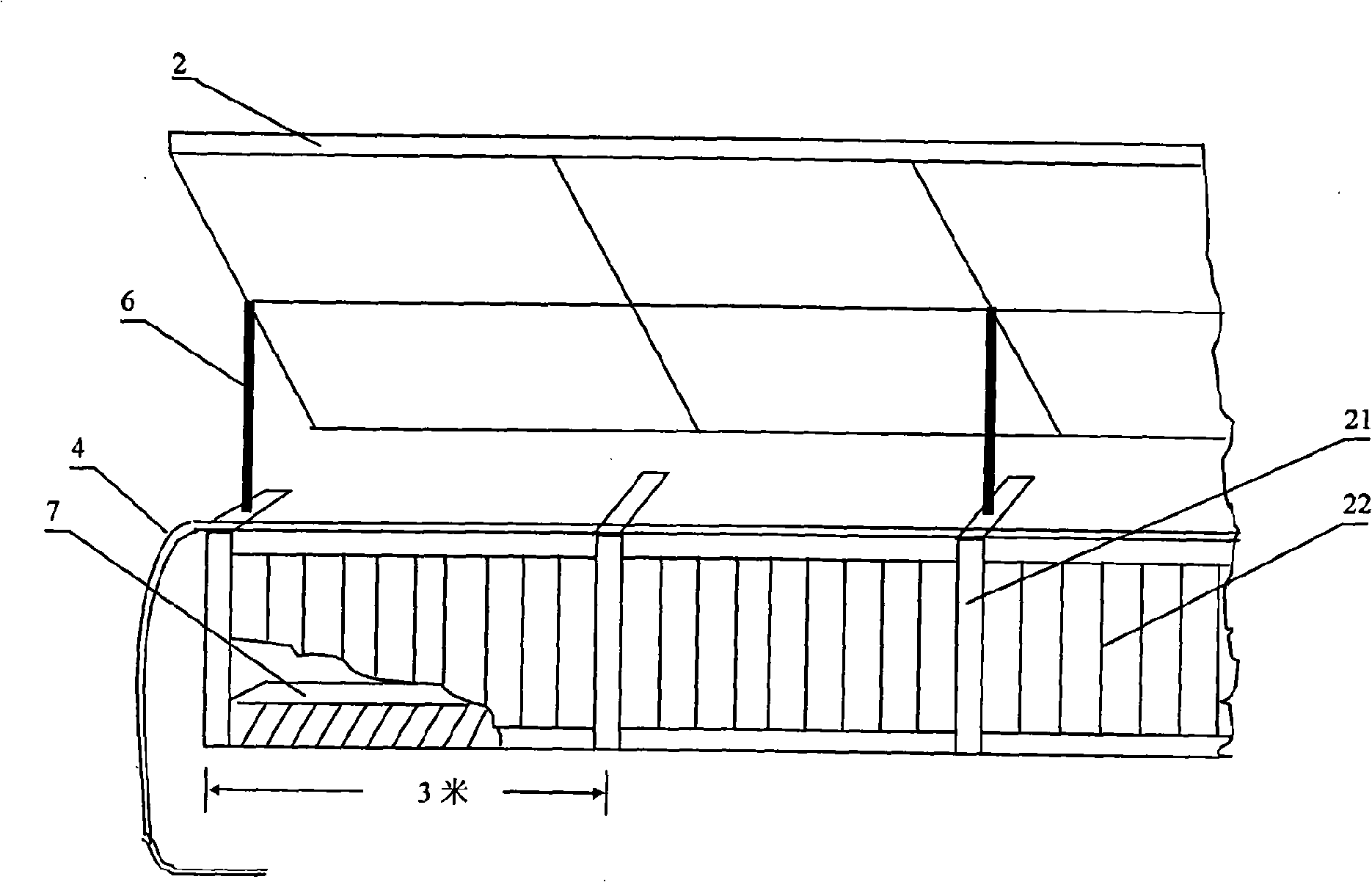 Energy-saving environmental protection fattening house