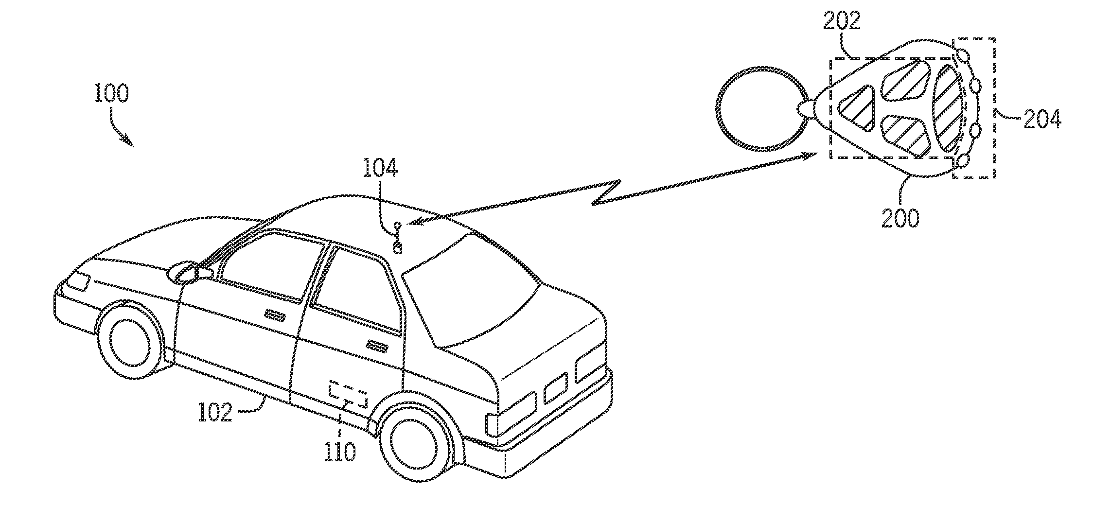 Multi-range vehicle access systems