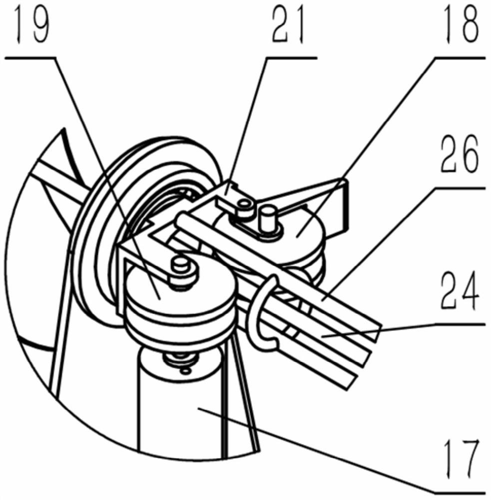 An interventional catheter delivery operation device