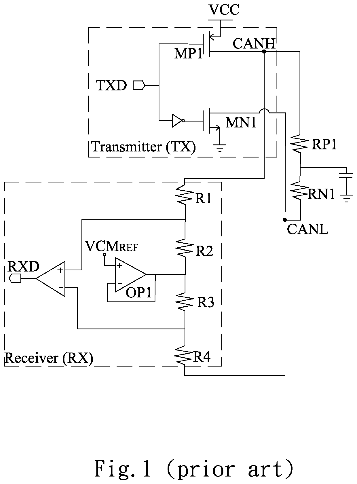 Receiver circuit with input common mode voltage sensing