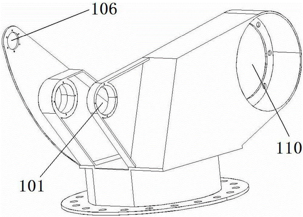 Controllable mechanism type stacking robot driven by electric push cylinders