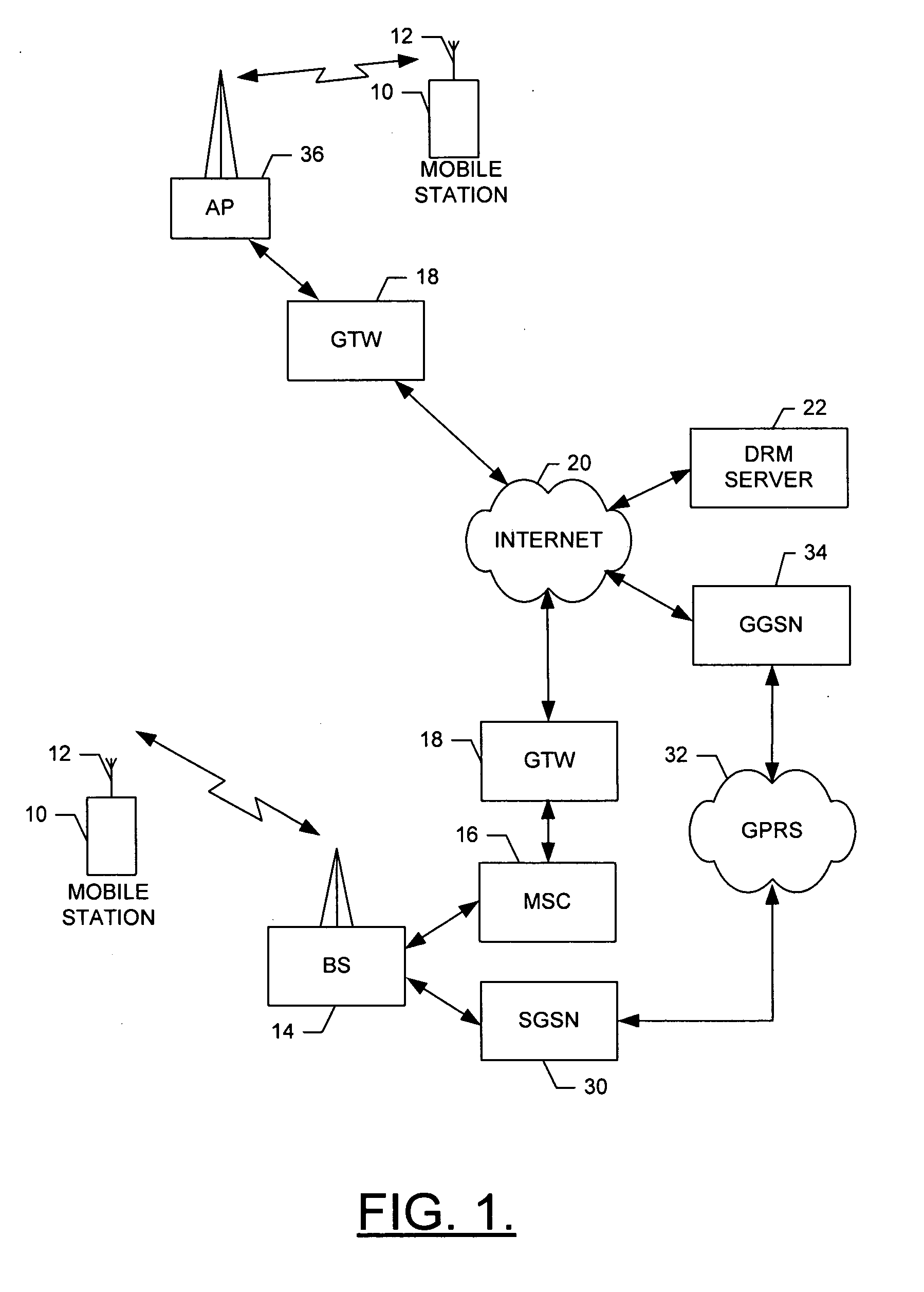 Apparatus, network entity and associated methods and computer program products for selectively enabling features subject to digital rights management