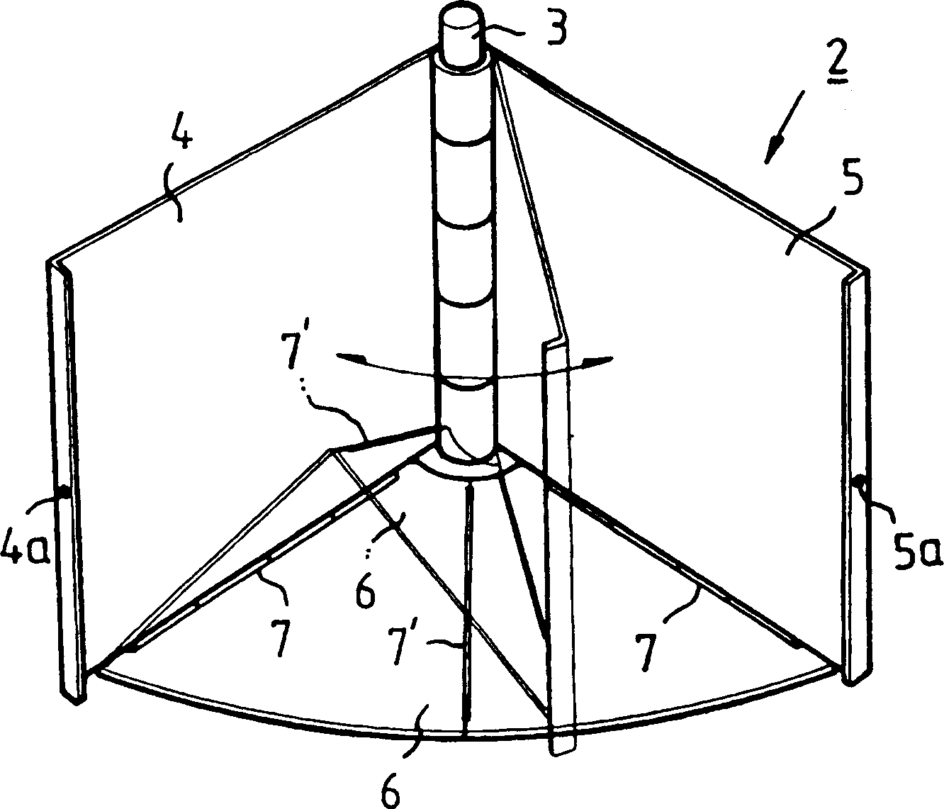 Structure of delivery door having anti-theft security means