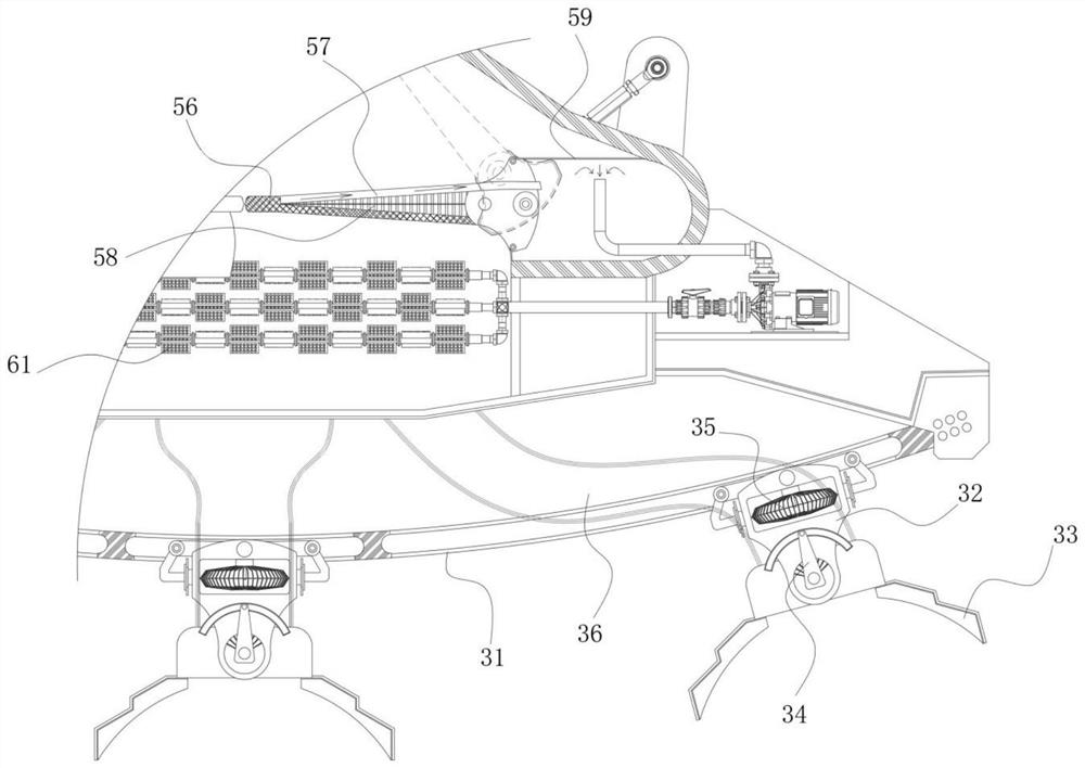 Air port type biological exhaust efficient filtering device