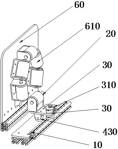 Pendulum type deviation adjusting carrier roller and using method thereof