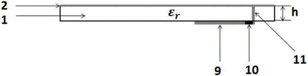 Resistance loading miniaturization Vivaldi antenna for electromagnetic radiation measurement system