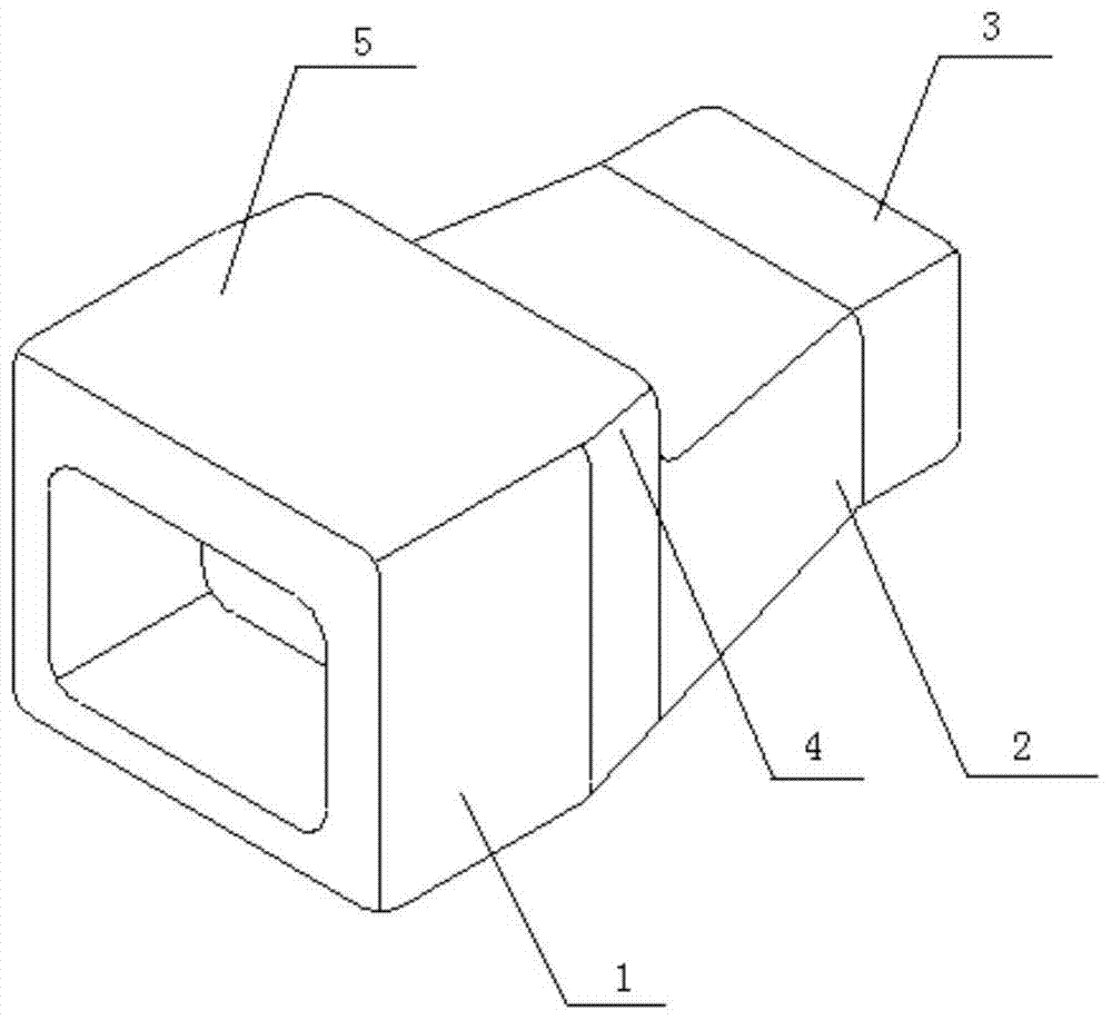 A molding runner with a wax discharge port and its preparation and plugging method