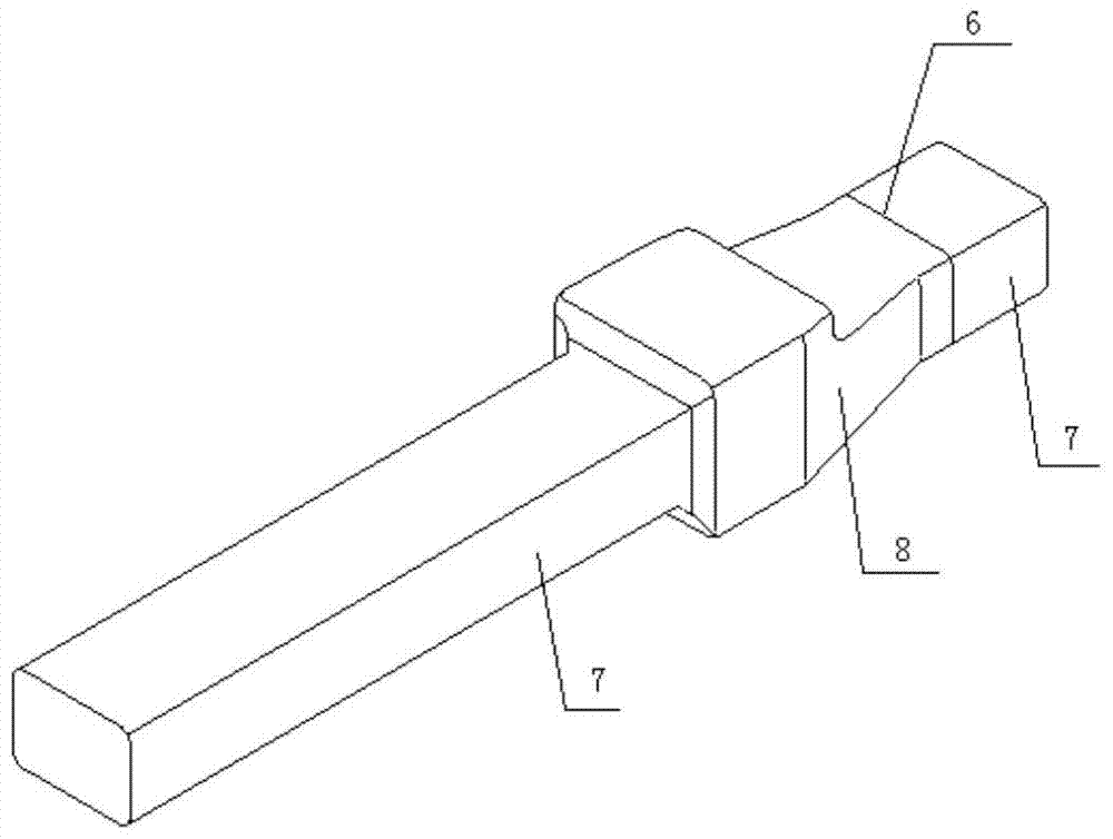 A molding runner with a wax discharge port and its preparation and plugging method