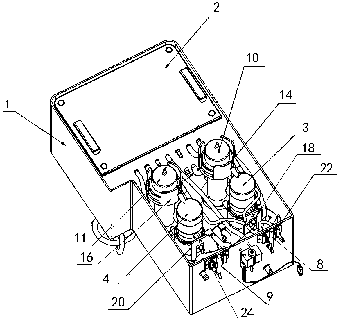 Liver perfusion consumable assembly