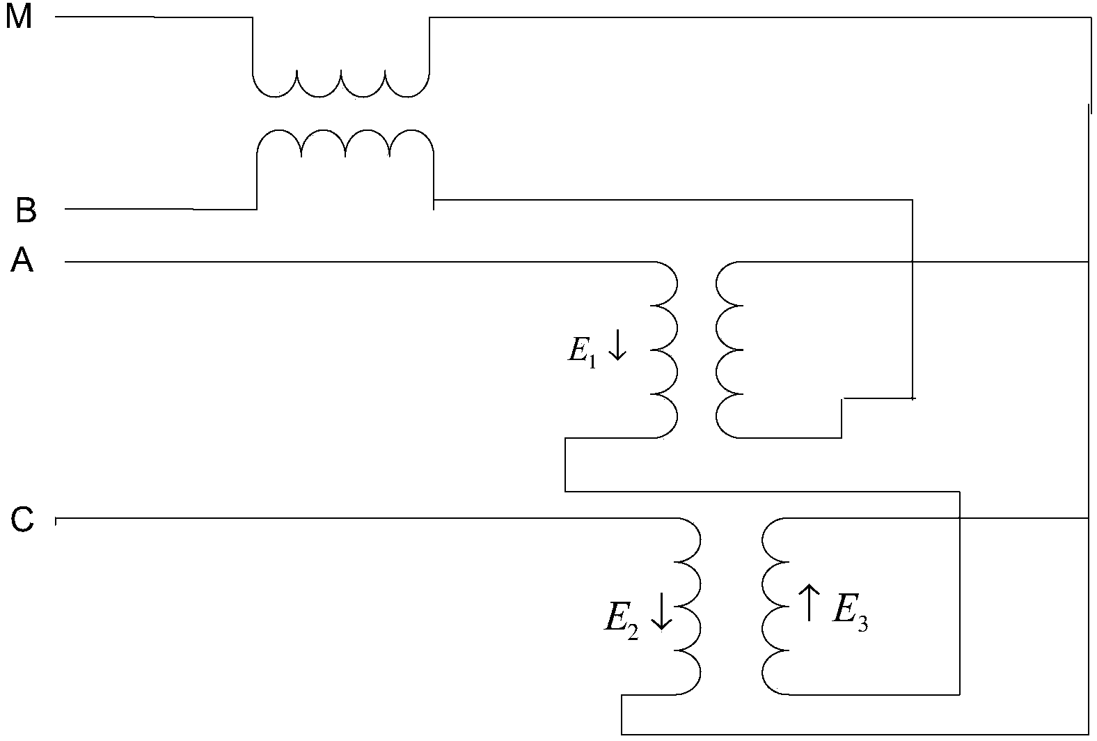 Zero sequence current compensation system of low voltage distribution network