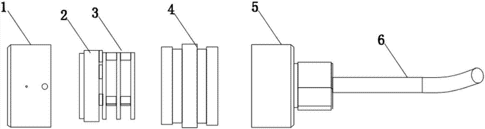 Minitype laser methane sensing probe