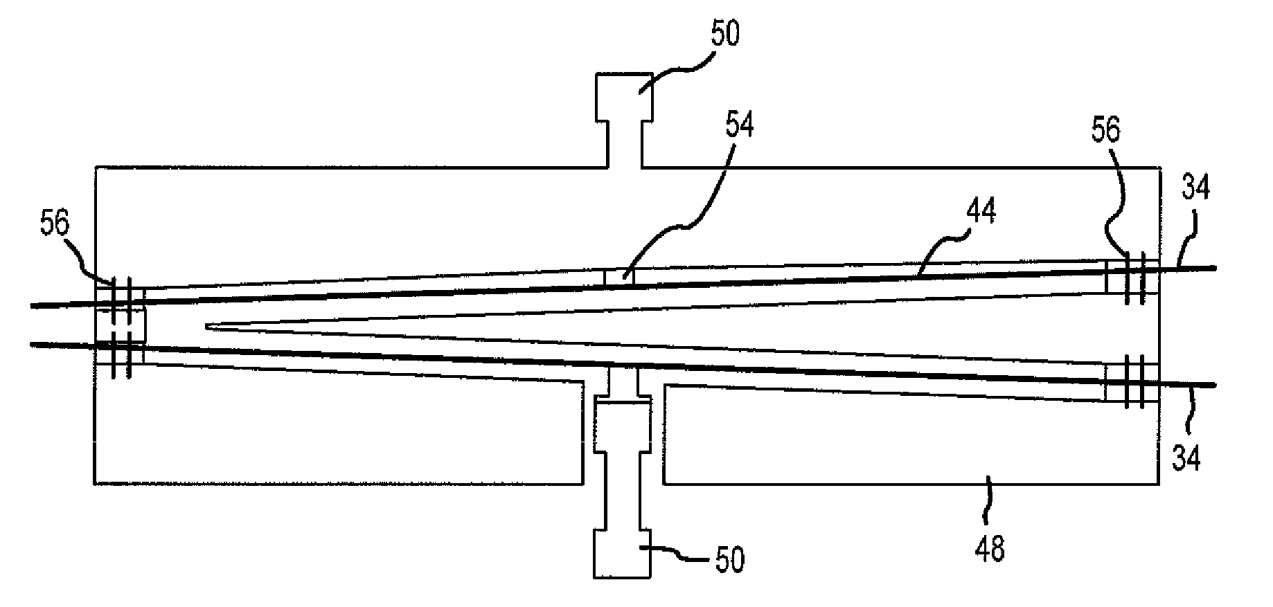 Lithium niobate modulator having a doped semiconductor structure for the mitigation of DC bias drift