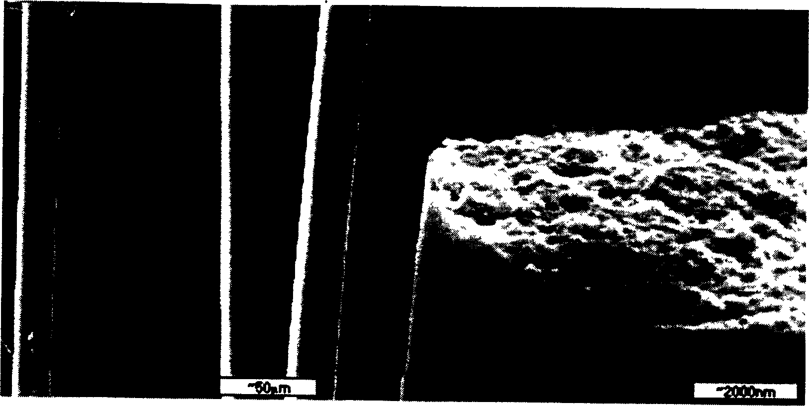 Method and equipment of preparing high performance zirconium oxide continuous fiber