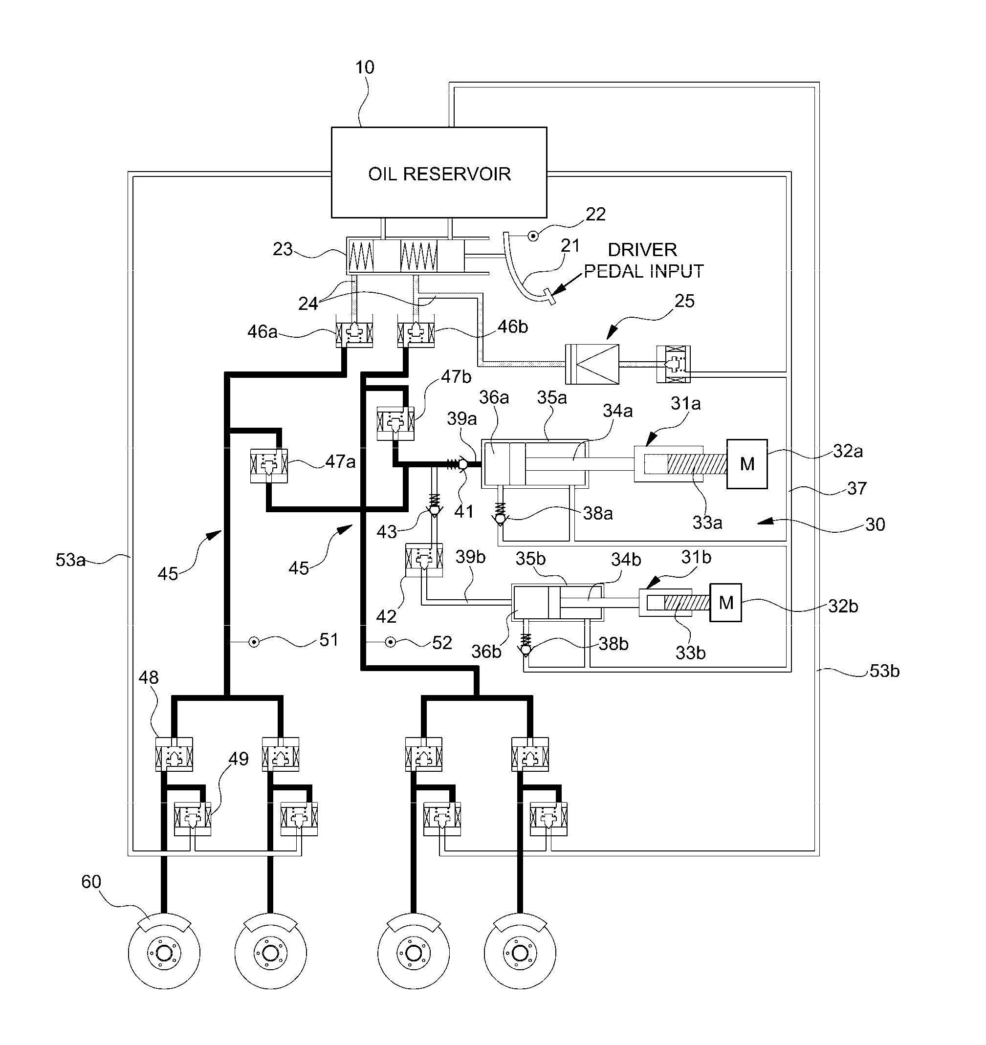 Electro-hydraulic brake system and method for controlling the same