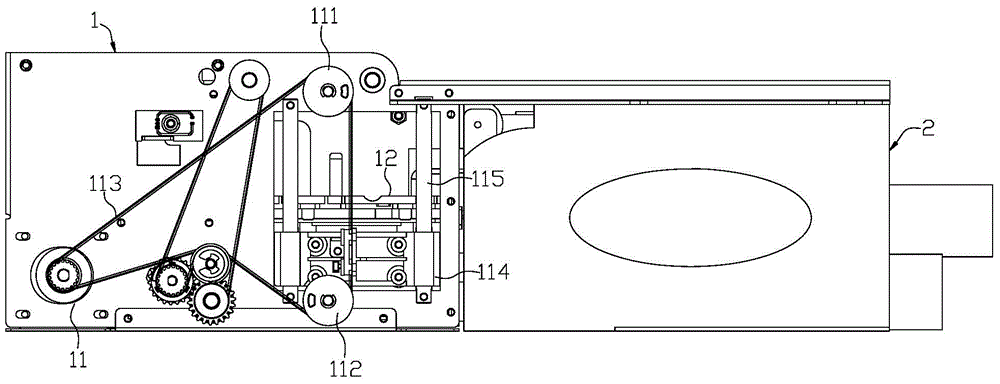 Automatic card swallow and withdrawal device and automatic card swallow and withdrawal method