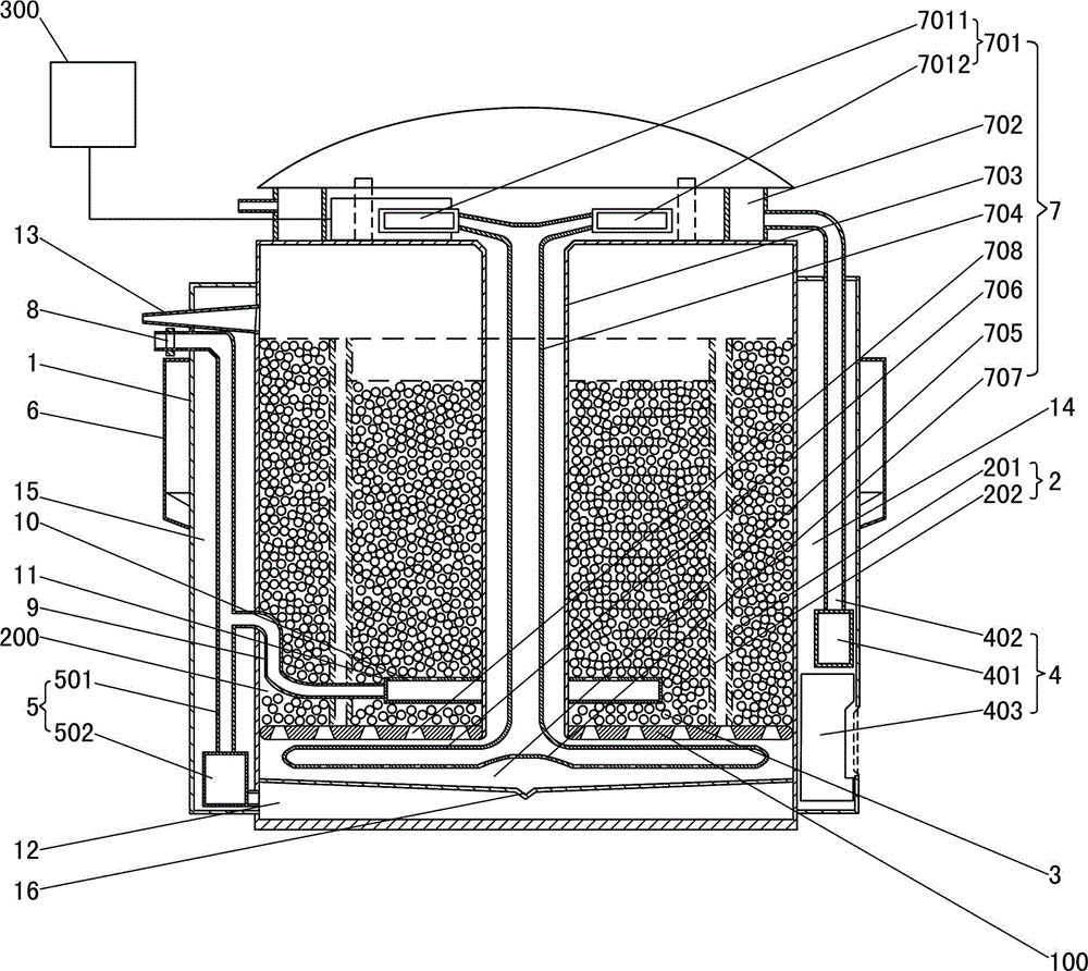 Microbial flora mother liquor cultivation generator and microbial sewage treatment method thereof