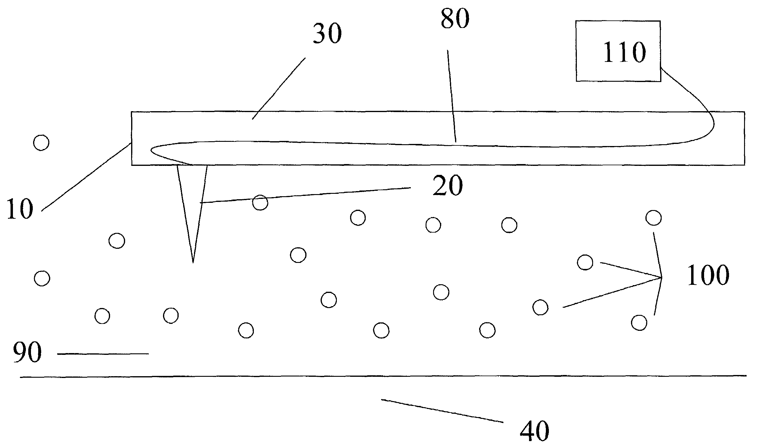 Methods for conducting current between a scanned-probe and storage medium