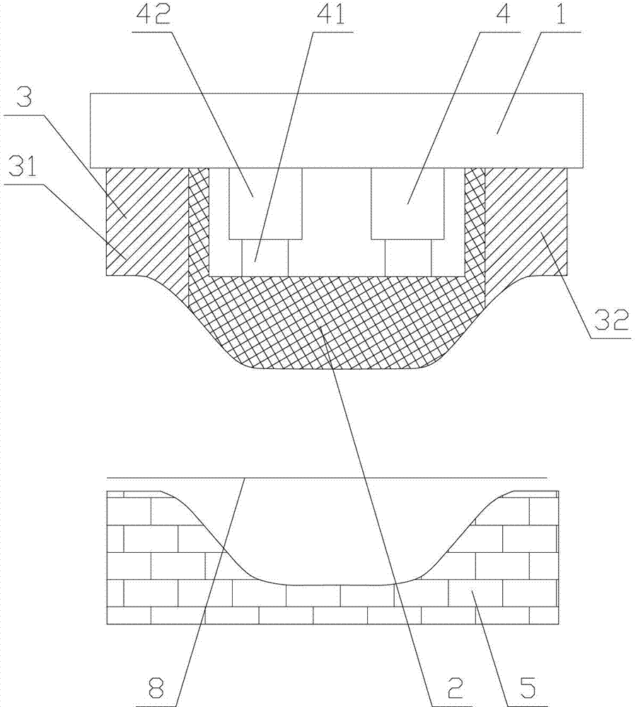 Integral press split molding equipment and technology