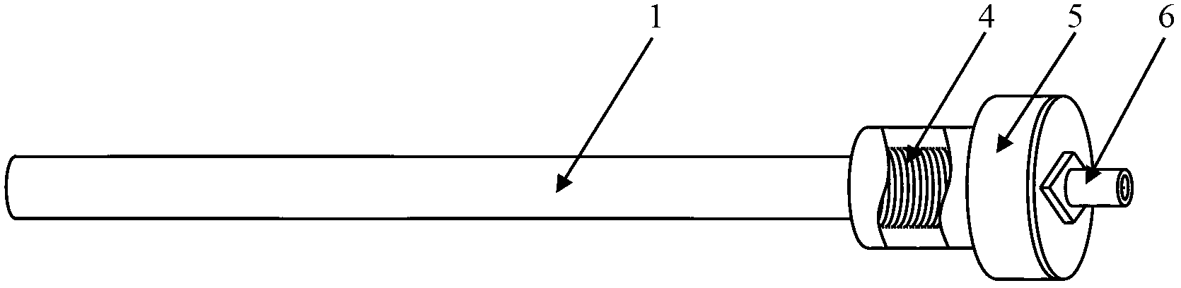 Torsional mode magnetostrictive sensor used for minor-diameter metal bar