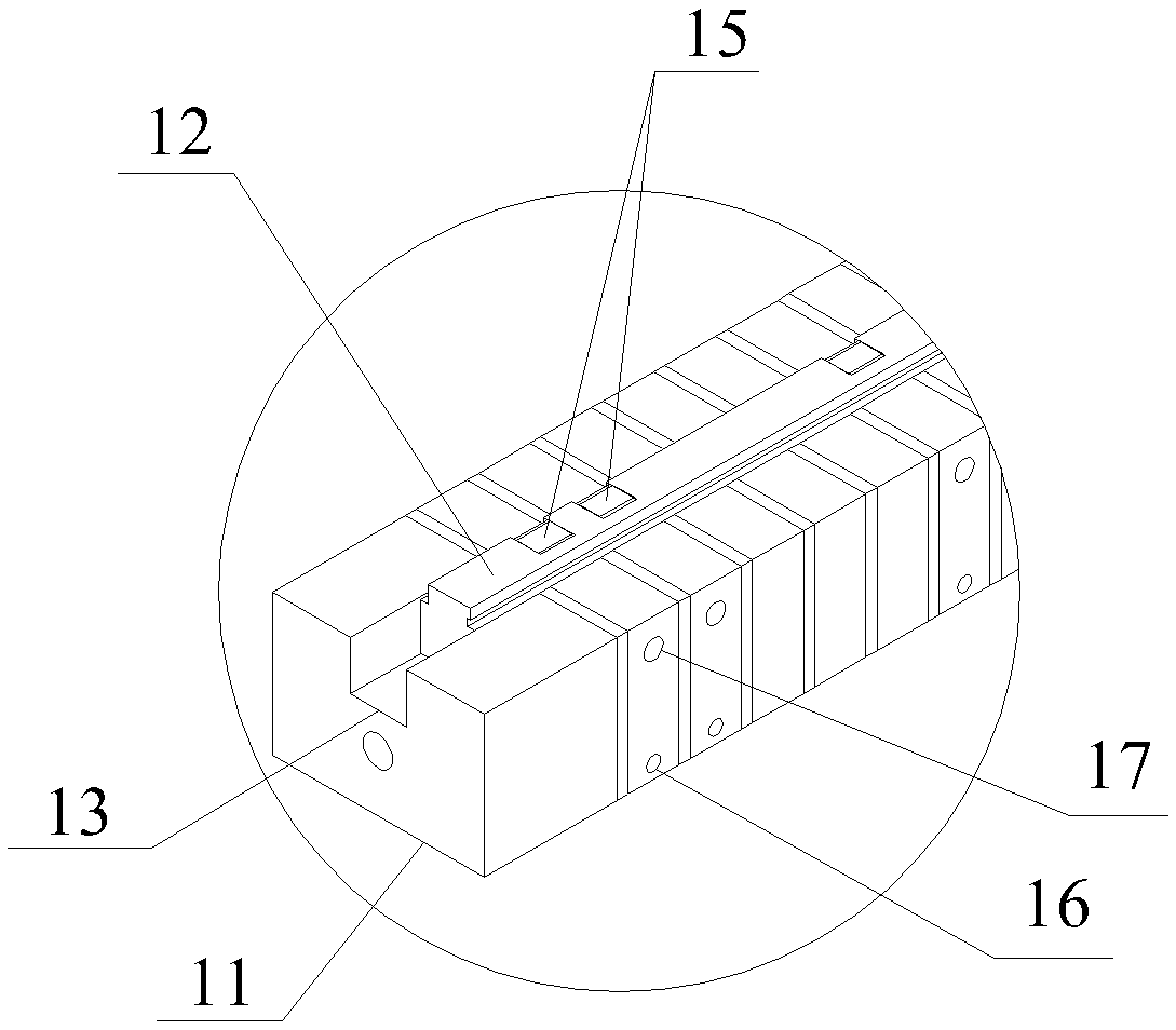 A grinding positioning tool and v-groove grinding method for bending lower die