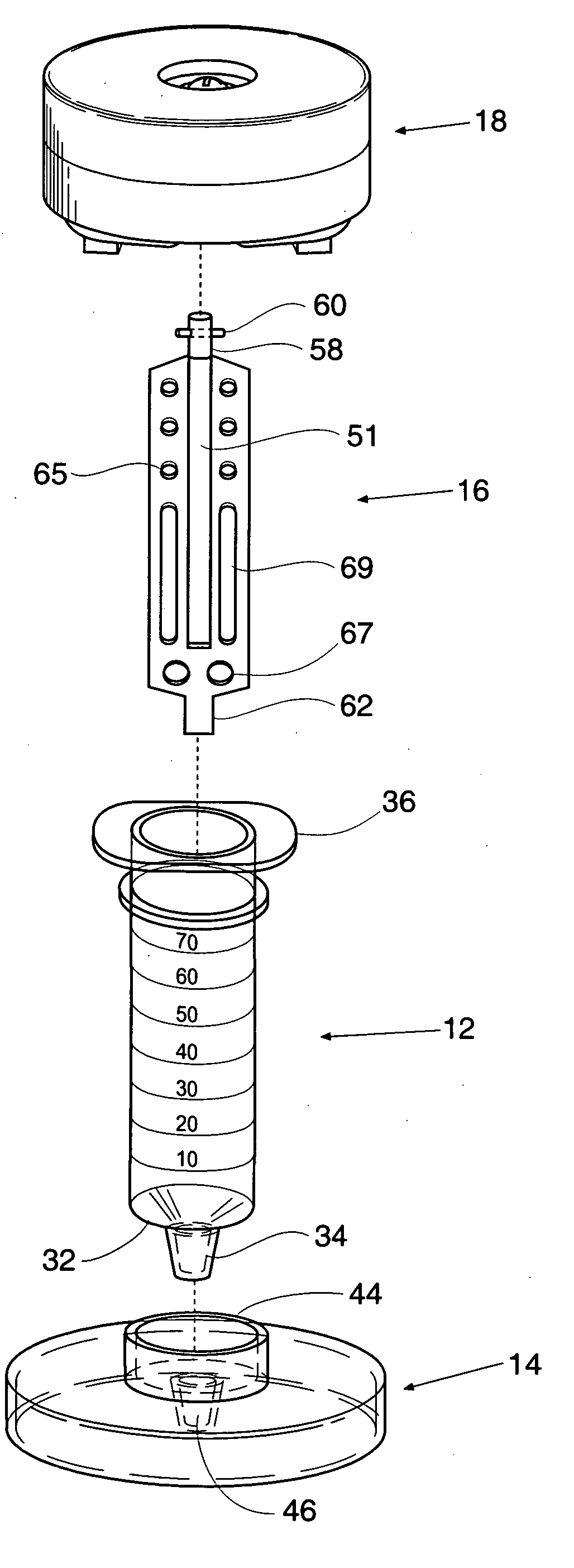 Methods for mixing and transferring flowable materials