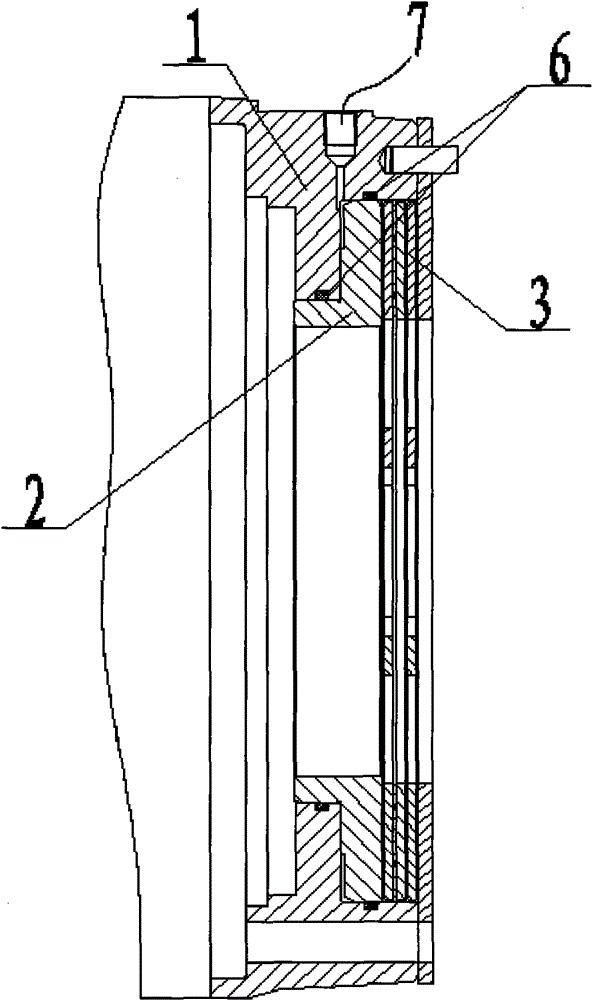 A kind of wet brake for tractor