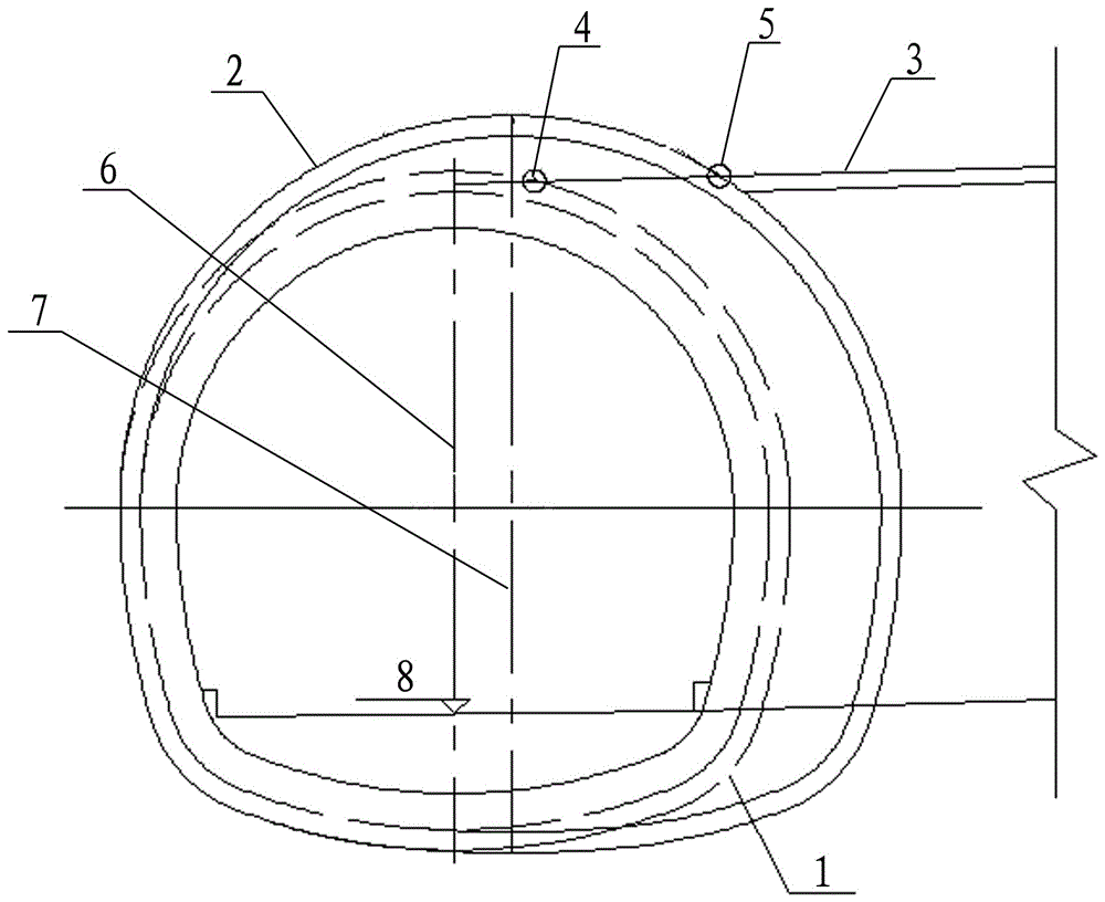 Construction method of opening for allowing highway tunnel parallel pilot tunnel to enter cross passage