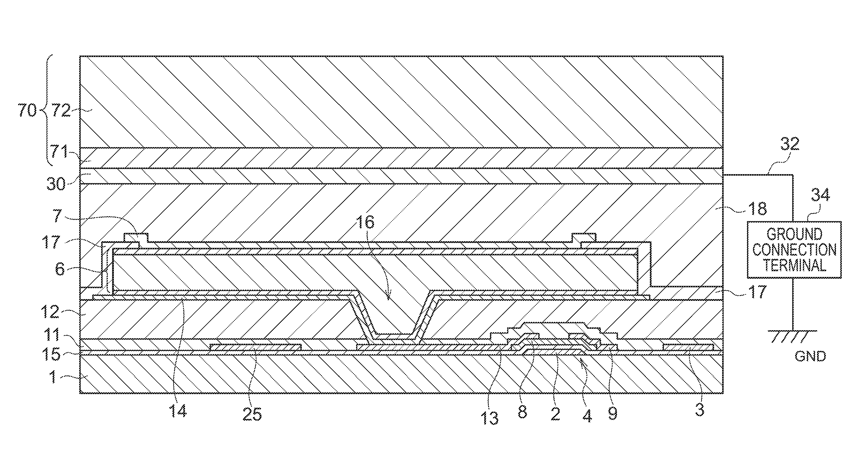 Photoelectric conversion substrate, radiation detector, radiographic image capture device, and manufacturing method of radiation detector