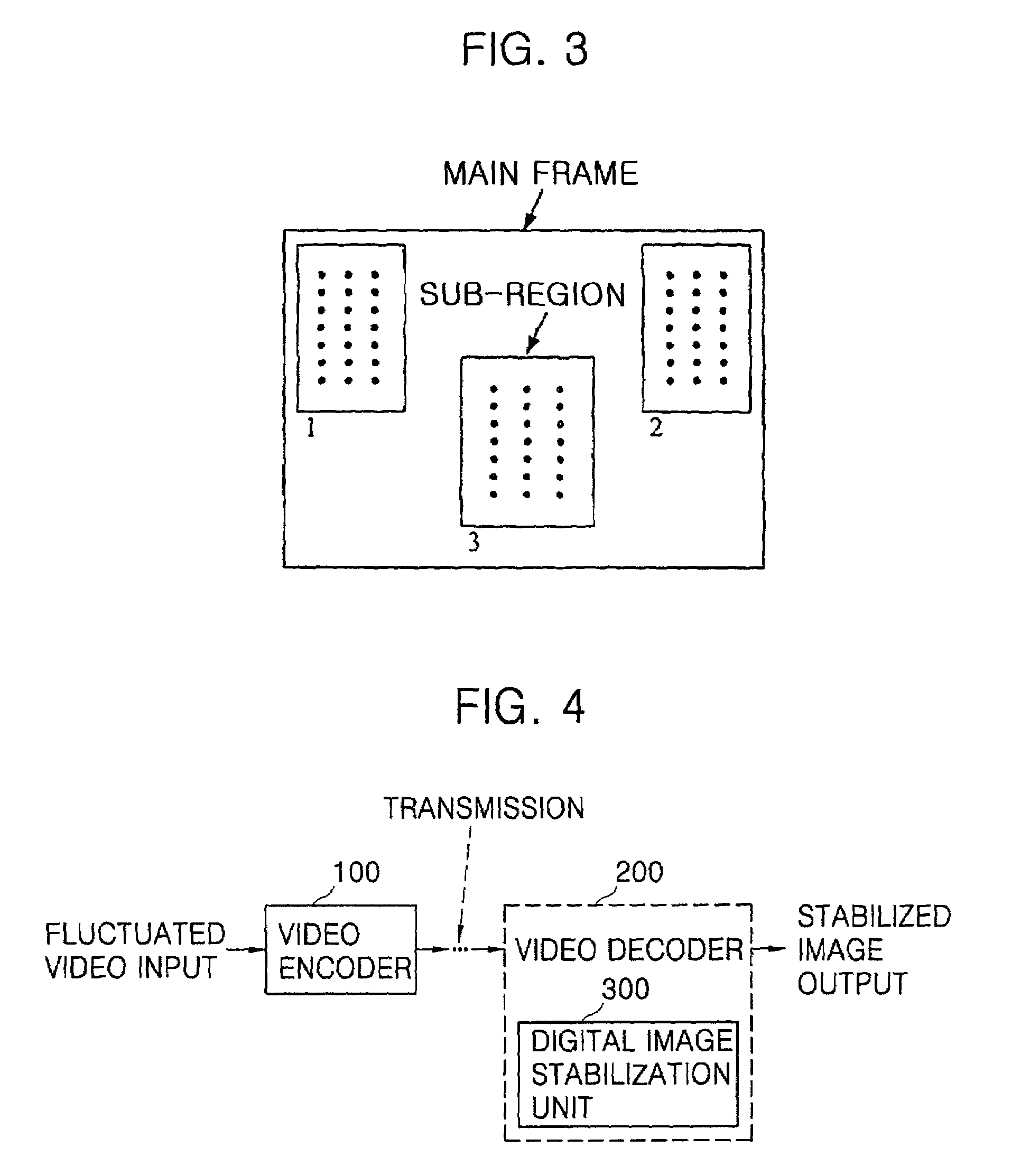 Decoder having digital image stabilization function and digital image stabilization method