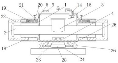 Water leakage automatic alarm type ultrasonic water meter with pipeline secondary reinforcing structure