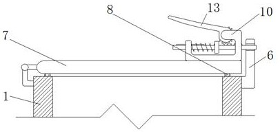 Water leakage automatic alarm type ultrasonic water meter with pipeline secondary reinforcing structure