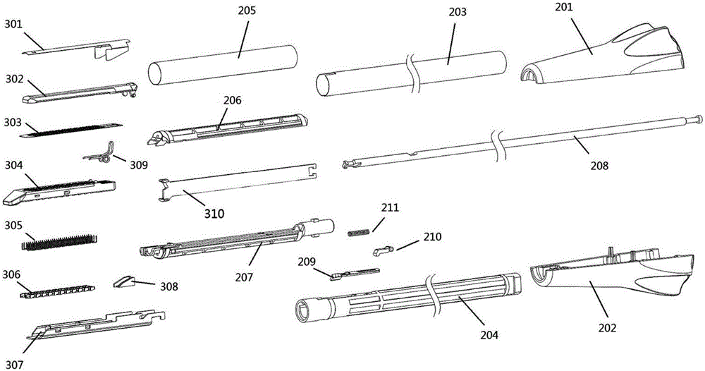 One-hand operable surgical instrument and operation method thereof