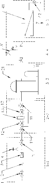 Device and method for deeply treating mine water for underground coal mine